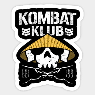 Kombat Klub - Raiden Sticker